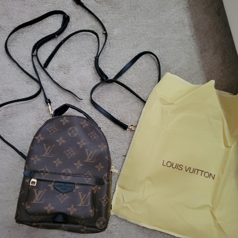 Brown Mini backpack  L. V